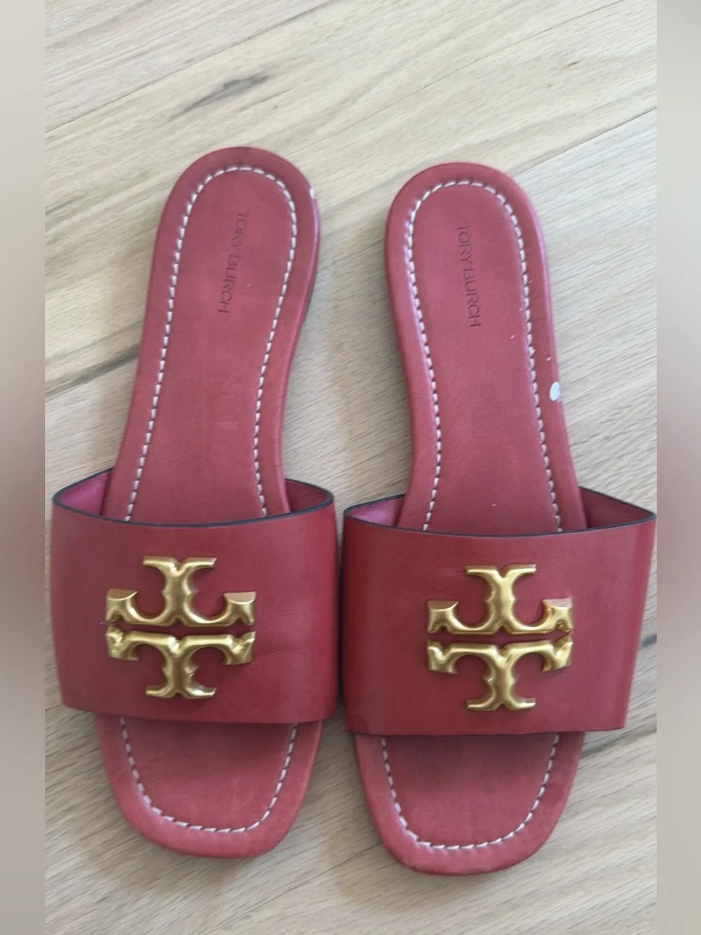 Tory Burch pink sandals